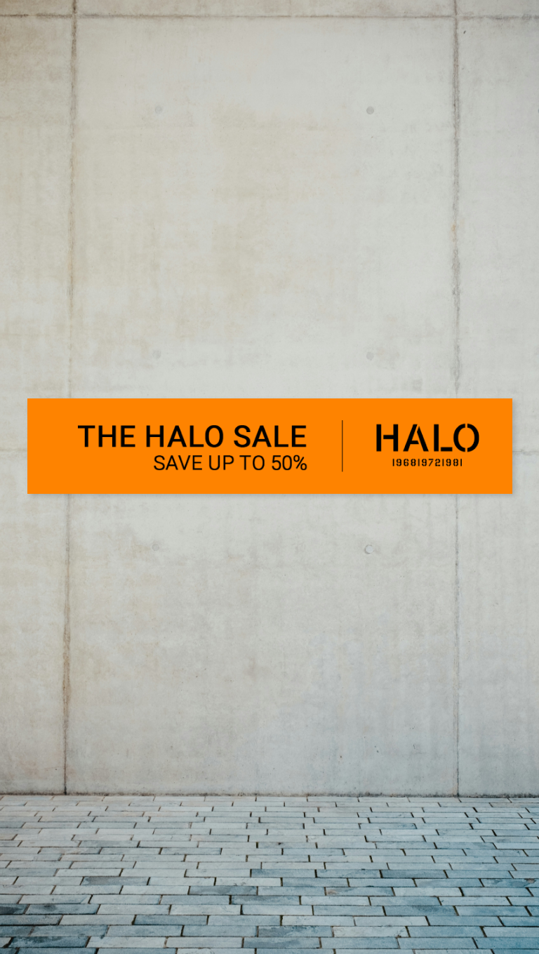 The halo sale